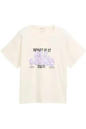 TOM TAILOR T-Shirt mit Front Print
