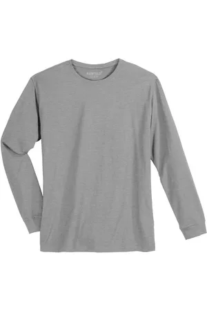 Redfield Langarmshirt Langarmshirt melange Übergröße - Verkäufer: bigtex