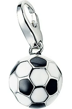 Giorgio Martello Charm-Einhänger Fußball, Silber 925