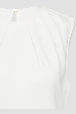 QS by s.Oliver Shirttop Viskosemix-Top mit gelegten Faltern Raffung - Verkäufer: s.Oliver