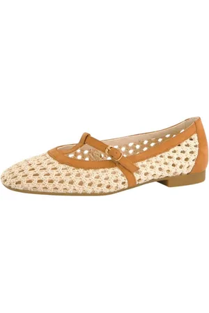 Paul Green Ballerinas Nubukleder/Textil Riemchenballerina - Verkäufer: S4S Commerce