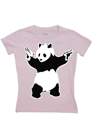 Banksy T-Shirt Panda Girly T-Shirt - Verkäufer: 247Group GmbH