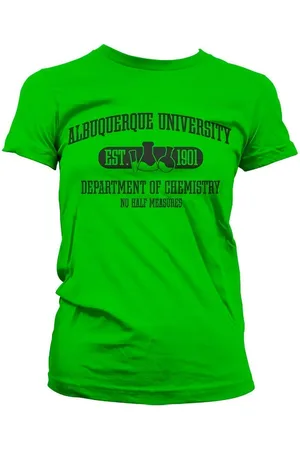 Breaking Bad T-Shirt Albuquerque University Dept Of Chemistry Girly Tee - Verkäufer: 247Group GmbH
