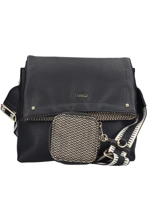 Rieker Schultertasche, Umhängetasche, Damen-Tasche mit abnehmbarem Täschchen
