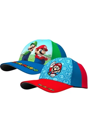Super Mario Baseball Cap Klassische Baseball Cap aus 100% Baumwolle, mit Logo - Verkäufer: IM-Trading