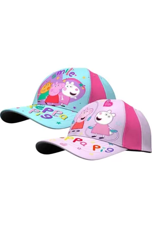 Peppa Pig Baseball Cap Bunte Kinder Kappe mit süßem Peppa Wutz Motiv, 100% Baumwolle - Verkäufer: IM-Trading