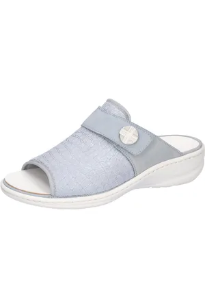 Waldläufer HERIA Pantolette, Bequemschuh, Hausschuh, Sommerschuh in Komfortweite H=sehr weit