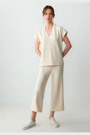 Jimmy Key Strickhose Gelbe Jogginghose - Verkäufer: