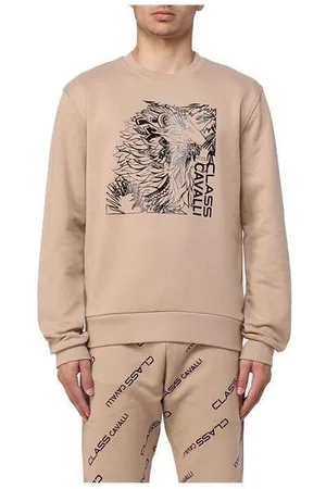 Roberto Cavalli Sweatshirt Sweatshir beige Herren - Verkäufer: wellStyled