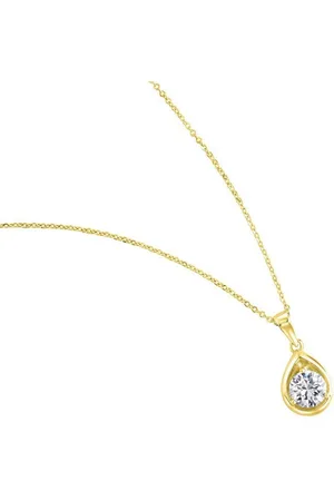 Firetti Kette mit Anhänger Schmuck Geschenk Silber 925 Halsschmuck Halskette Ankerkette Solitär, mit Zirkonia (synth)
