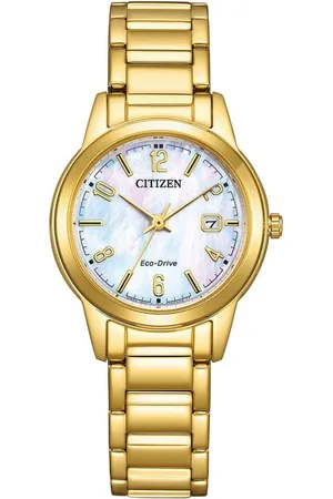 Citizen Solaruhr FE1242-78D, Armbanduhr, Damenuhr, Edelstahlarmband, Datum