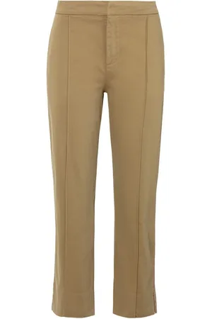 HUGO BOSS Chinohose C_Teresita1-D mit Schlitz am Saum