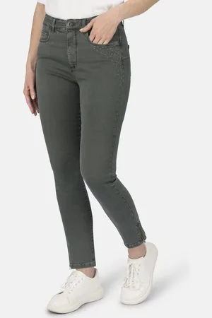 Stooker Women 5-Pocket-Jeans Rio Colour Skinny Fit Skinny Fit Casual Clean Wash Denim Jeans Magic Shape Effekt für Damen