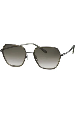 Marc O’ Polo Sonnenbrille 505122 Form Hexagon, hochwertigen Verlaufsgläsern, Polyamid UV 400