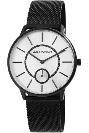 Just Watches Quarzuhr Ralph Herrenarmbanduhr mit Edelstahlband, silberfarben - Verkäufer: Shaghafi GmbH