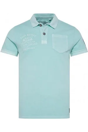 Camp David Poloshirt Pikee-Polo mit Rücken-Artwork - Verkäufer: Finerobe Fashion