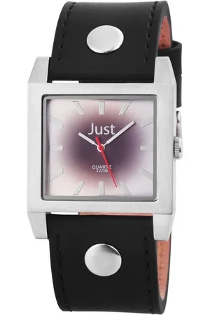 Just Watches Quarzuhr JU235 Just JU235 Analog Herrenuhr mit Echtlederband - UVP 59,90€ - Verkäufer: Shaghafi GmbH