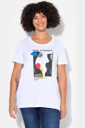 Angel of Style T-Shirt T-Shirt Komfort Fit Club Artista - Verkäufer: Popken Fashion Group