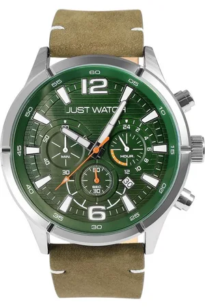 Just Watches Chronograph Evander mit Echtlederarmband, 5 ATM, inkl. Geschenkbox - Verkäufer: Shaghafi GmbH