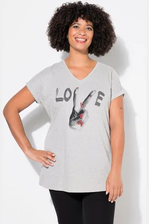 Angel of Style T-Shirt T-Shirt Komfort Fit LOVE-Motiv - Verkäufer: Popken Fashion Group
