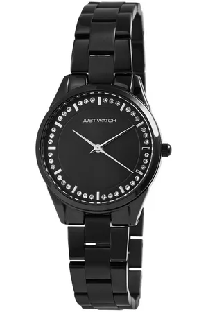Just Watches Quarzuhr Angelina Damenuhr Edelstahlband schwarz - Verkäufer: Shaghafi GmbH