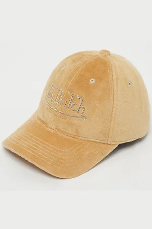 Von Dutch Baseball Cap DB Mexiko Dad Velvet Baseball Curved Cap Camel (Dadcap) - Verkäufer: stuff-style