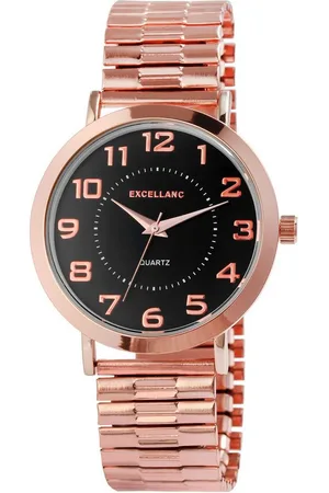 Excellanc Quarzuhr Siham Herrenuhr mit Edelstahlzugarmband, Herrenuhr Edelstahl - Verkäufer: Shaghafi GmbH