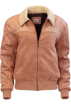 Karl Kani Winterjacke Retro Fake Leather Jacket Fake Leder Jacke Urban Look - Verkäufer: weit-und-breit