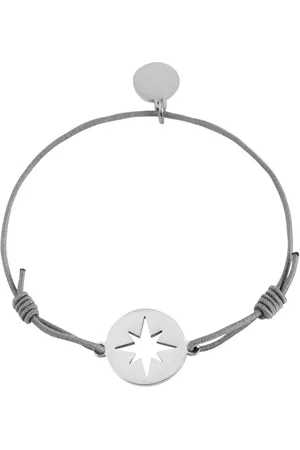 Akzent Armband Tifa Textilarmband mit Edelstahlelement, Stern, (Einzeln), Damen Armband - Verkäufer: Shaghafi GmbH
