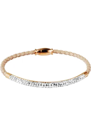Akzent Lederarmband Kaliana Armband aus geflochtenem Lederimitat und (Einzeln), Damen Armband - Verkäufer: Shaghafi GmbH