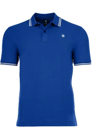 G-Star Poloshirt Herren Poloshirt Baumwolle Dunda Slim Stripe Polo - Verkäufer: Yourfashionplace