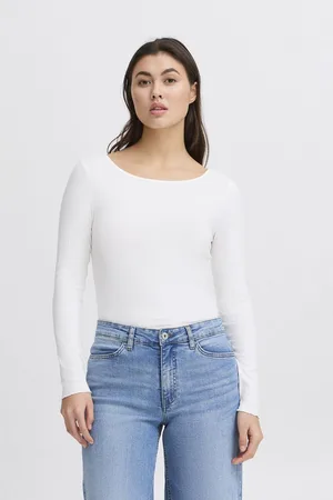 Ichi Longsleeve IHCELLA LS Schlichtes Langarmshirt - Verkäufer: meinemarkenmode