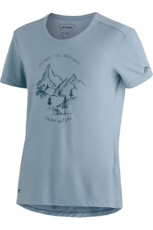 Maier Sports T-Shirt Tamarack M Herren Funktionsshirt, Freizeitshirt mit Aufdruck, Regular Fit