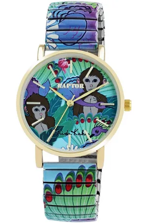 Raptor Quarzuhr Frida Kahlo Edition mit Edelstahlzugband, 3 ATM, inkl. - Verkäufer: Shaghafi GmbH