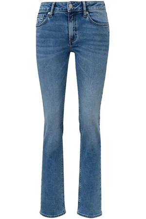 QS by s.Oliver Slim-fit-Jeans Catie Slim Fit, Mid Rise, Straight Leg - Verkäufer: LuriX