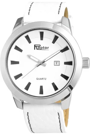 Raptor Quarzuhr Chock Herrenuhr "Chock" mit Oberseite Echtleder - Verkäufer: Shaghafi GmbH
