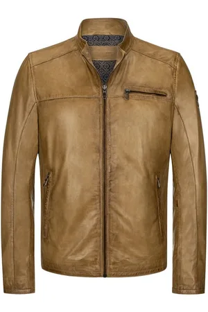 Milestone Lederjacke MSMarco mit 2-Tone Wachseffekt - Verkäufer: