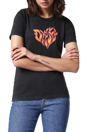 Diesel T-Shirt Damen T-Sily-H T-Shirt - Verkäufer: fashion4smile