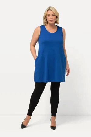 Ulla Popken Longshirt Longshirt bedruckt A-Linie V-Ausschnitt Halbarm - Verkäufer: Popken Fashion Group