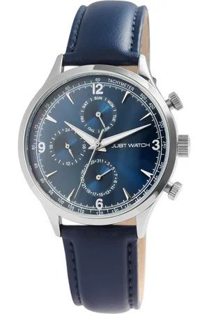 Just Watches Multifunktionsuhr Menzie mit Echtlederarmband, 3 ATM, inkl. Geschenkbox - Verkäufer: Shaghafi GmbH
