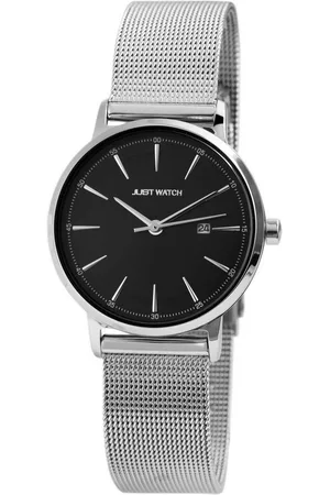 Just Watches Quarzuhr Pina Damenuhr Edelstahl Meshband silberfarbig - Verkäufer: Shaghafi GmbH