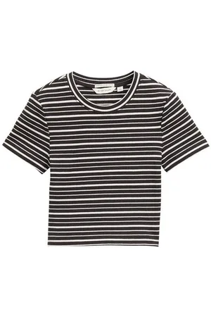 TOM TAILOR T-Shirt Ripp T-Shirt mit Streifenmuster - Verkäufer: