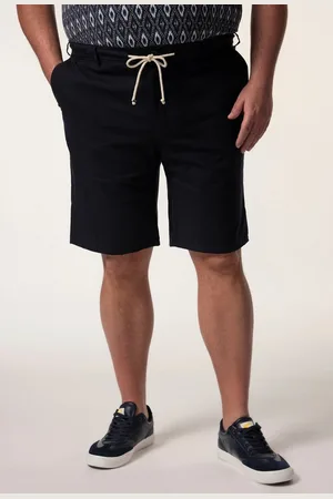Men Plus Bermudas Men+ Leinenmix-Bermuda Relaxed Fit Elastikbund - Verkäufer: Popken Fashion Group