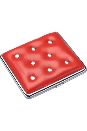 Champ Etui ZIGARETTENETUI Leder mit Nieten Zigaretten Etui Zigarettenbox 26 , Case Box - Verkäufer: ANIK-Shop