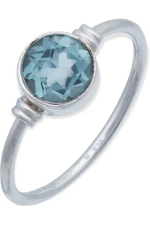 mantraroma Silberring TOLU aus 925 Silber mit Topas (Ring mit Schmuckbeutel), Damenring aus 925er Silber - Verkäufer: