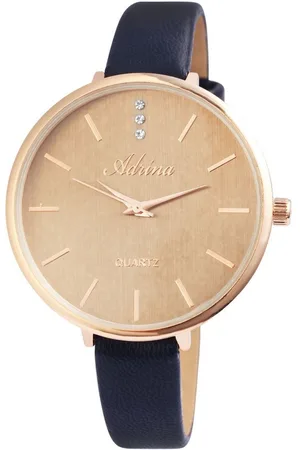 Adrina Quarzuhr AR0027 Damenuhr mit Lederimitationsarmband, Damenuhr Lederimitat - Verkäufer: Shaghafi GmbH