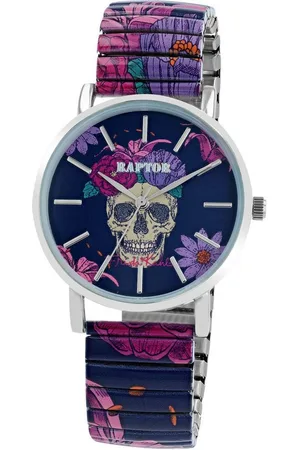 Raptor Quarzuhr Frida Kahlo Edition mit Edelstahlzugband, 3 ATM, inkl. - Verkäufer: Shaghafi GmbH