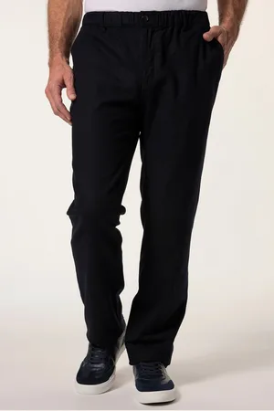 Boston Park 5-Pocket-Jeans Leinenmix-Hose Regular Fit Dehnbund - Verkäufer: Popken Fashion Group