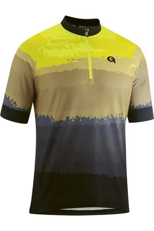 Gonso Radtrikot Stenar He-Bikeshirt-1/2-HZ SAFETY YELLOW - Verkäufer: Intersport Drucks