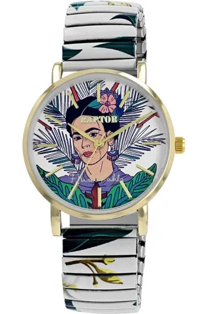 Raptor Quarzuhr Frida Kahlo Edition mit Edelstahlzugband, 3 ATM, inkl. - Verkäufer: Shaghafi GmbH